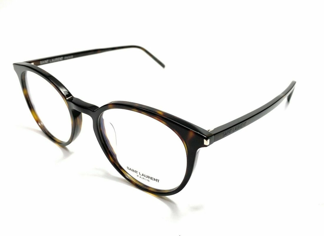 Yves Saint Laurent SL 238/F 003 Havana Unisex Authentic Eyeglasses (1 of 5)
