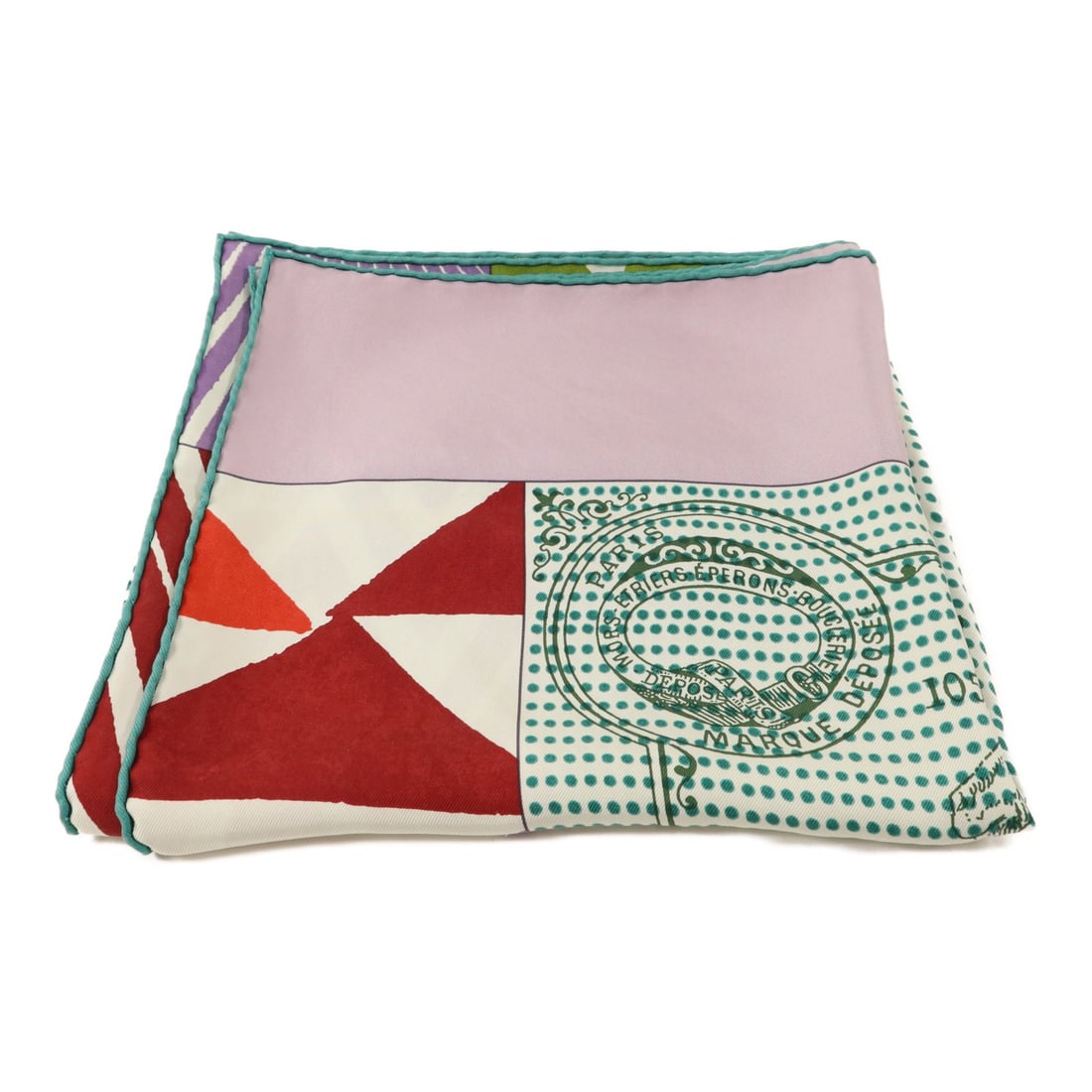 Hermes Multicolor Silk Carre Wash Scarf for Women: Hermes Multicolor Silk Carre Wash Scarf for Women This Hermes Carre Wash scarf is crafted from luxurious silk and features a vibrant multicolor design. Designed for women, this regular size scarf is m