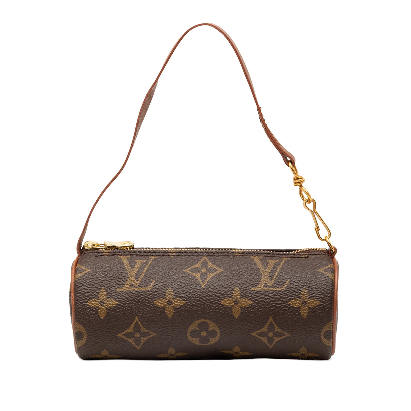Louis Vuitton Papillon Pochette Brown Monogram Canvas Mini Shoulder Bag (1 of 6)