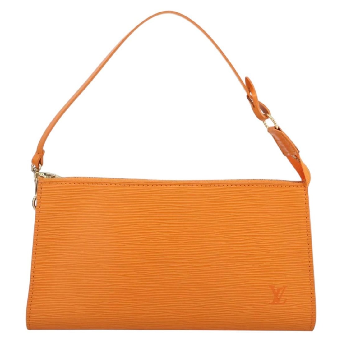 Orange Epi Leather Pochette Accessoires Shoulder Bag by Louis Vuitton (1 of 18)