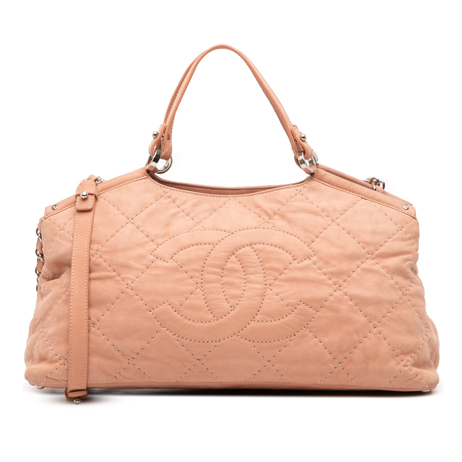 Chanel Small Iridescent Calfskin Sea Hit Tote Pink Italy: Chanel Small Iridescent Calfskin Sea Hit Tote Pink Italy This elegant Chanel Small Iridescent Calfskin Sea Hit Tote is crafted from luxurious iridescent calfskin leather, showcasing a stunning pink hu