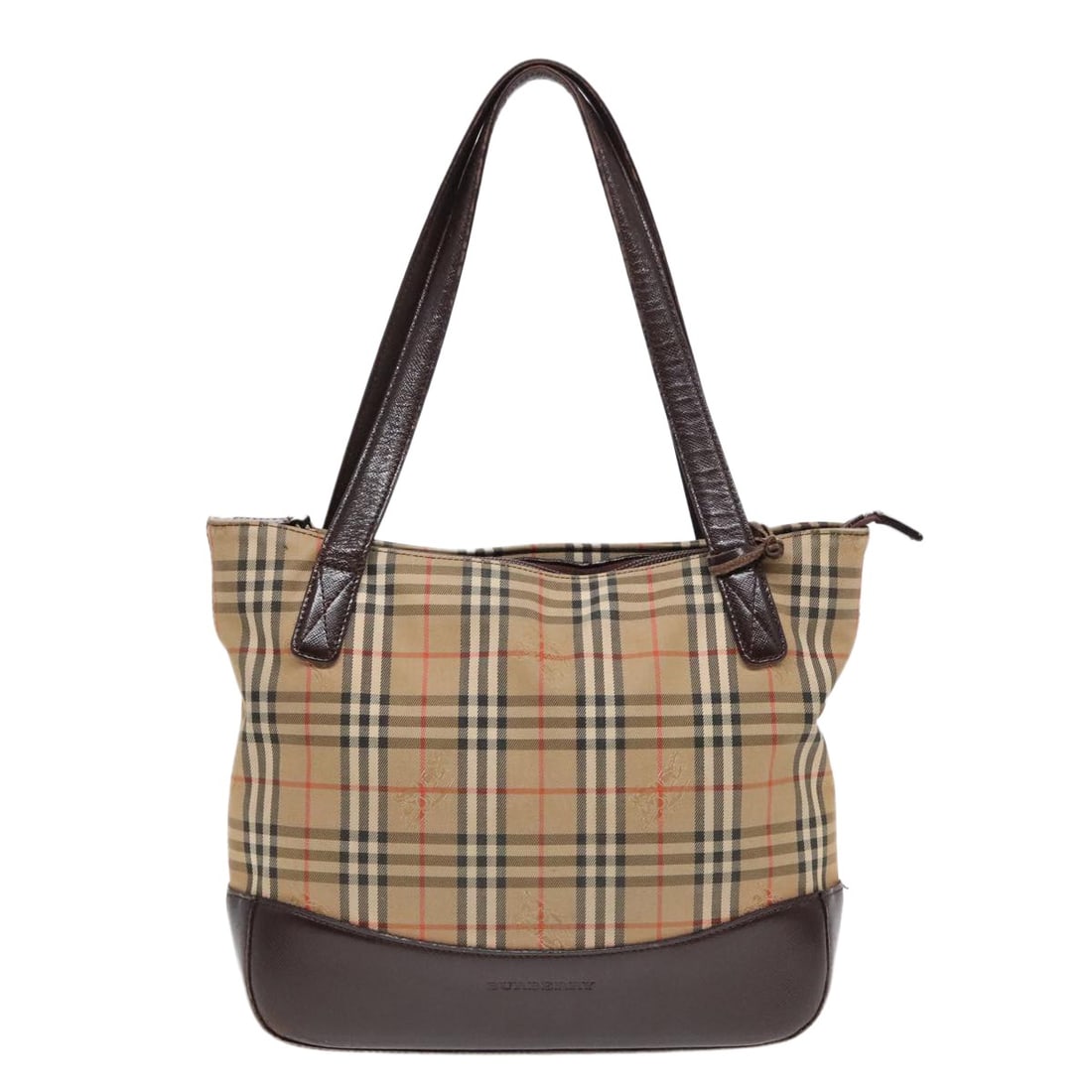 Burberry Nova Check Canvas Tote Bag Beige 26cm x 23cm x 7cm: Burberry Nova Check Canvas Tote Bag Beige 26cm x 23cm x 7cm This Burberry Nova Check Tote features the iconic canvas check pattern in beige. Designed for women, the tote offers ample space for everyda