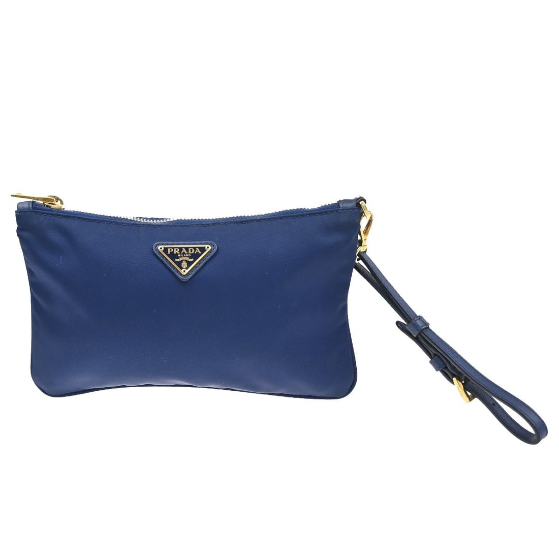 Blue Nylon Prada Vintage Female Pouch 21cm by 13cm (1 of 15)