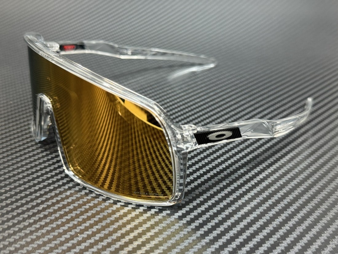 Oakley OO9406 B5 Clear Prizm 24K Gold Sunglasses with Original Box (1 of 5)