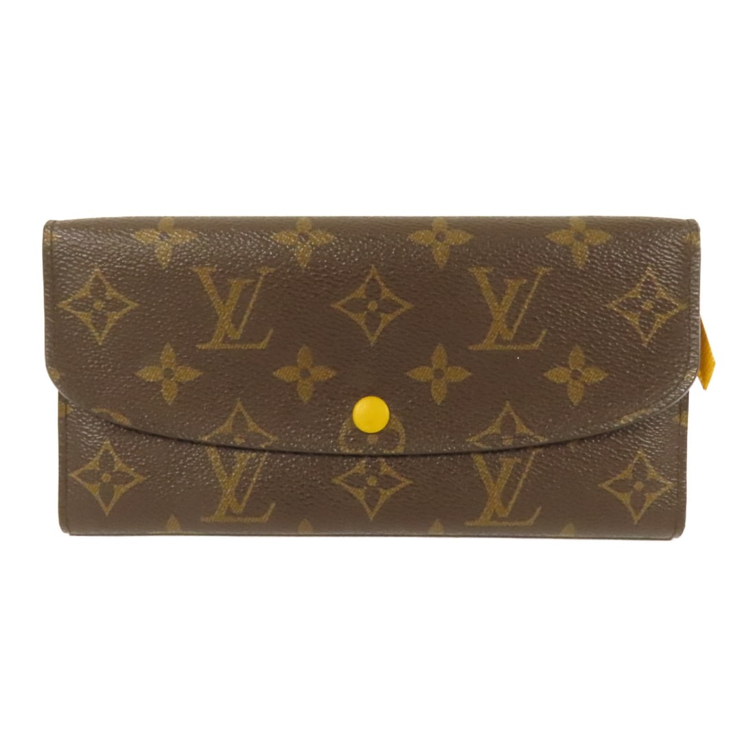 LOUIS VUITTON Emilie Long Bifold Wallet M61289 Monogram Brown (1 of 13)