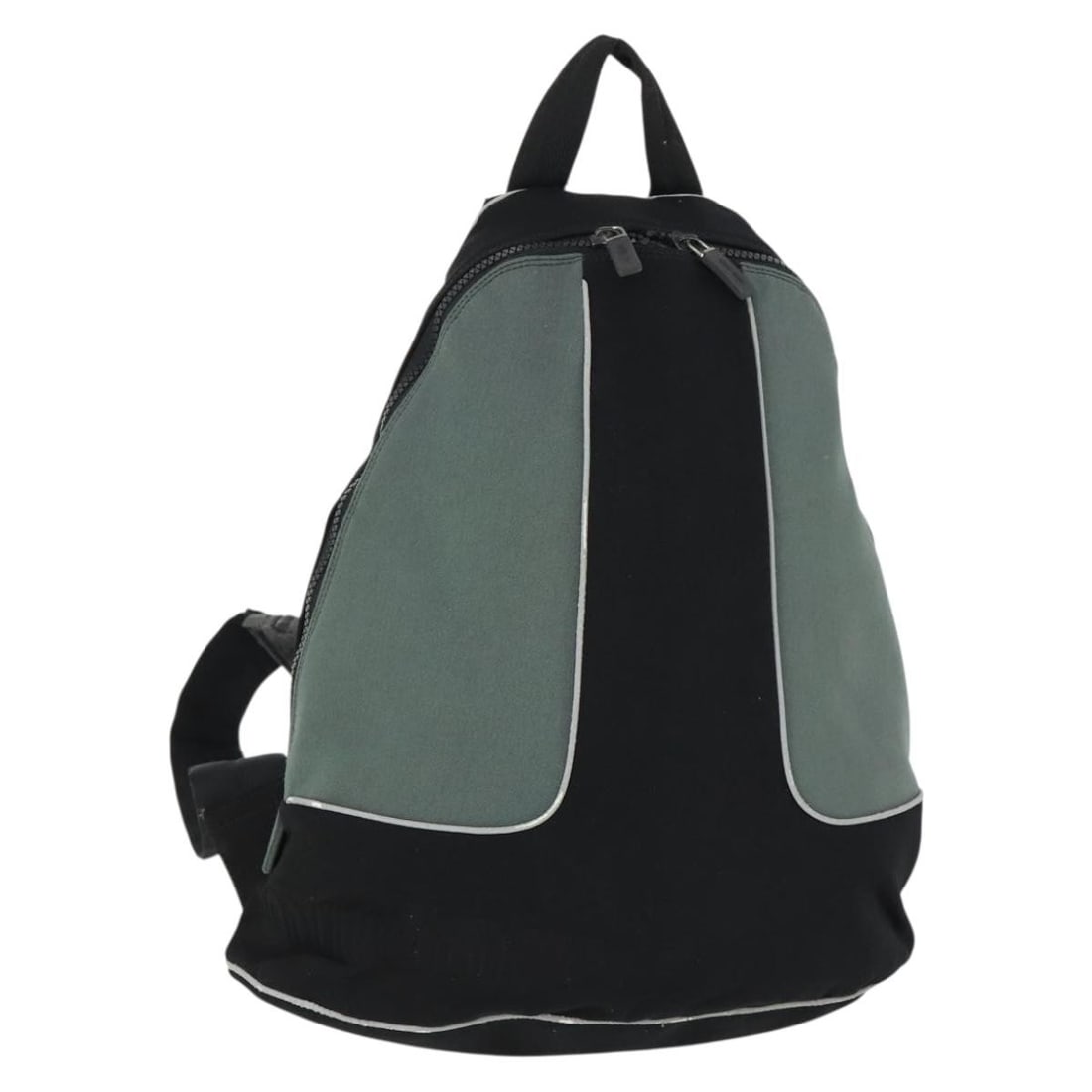 Miu Miu Black Nylon Backpack with Silver Accents Authenticated (1 of 18)