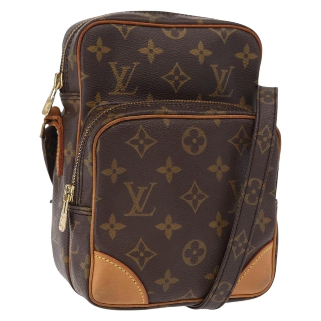 LOUIS VUITTON Monogram Amazon Shoulder Bag M45236 Auth France (1 of 18)