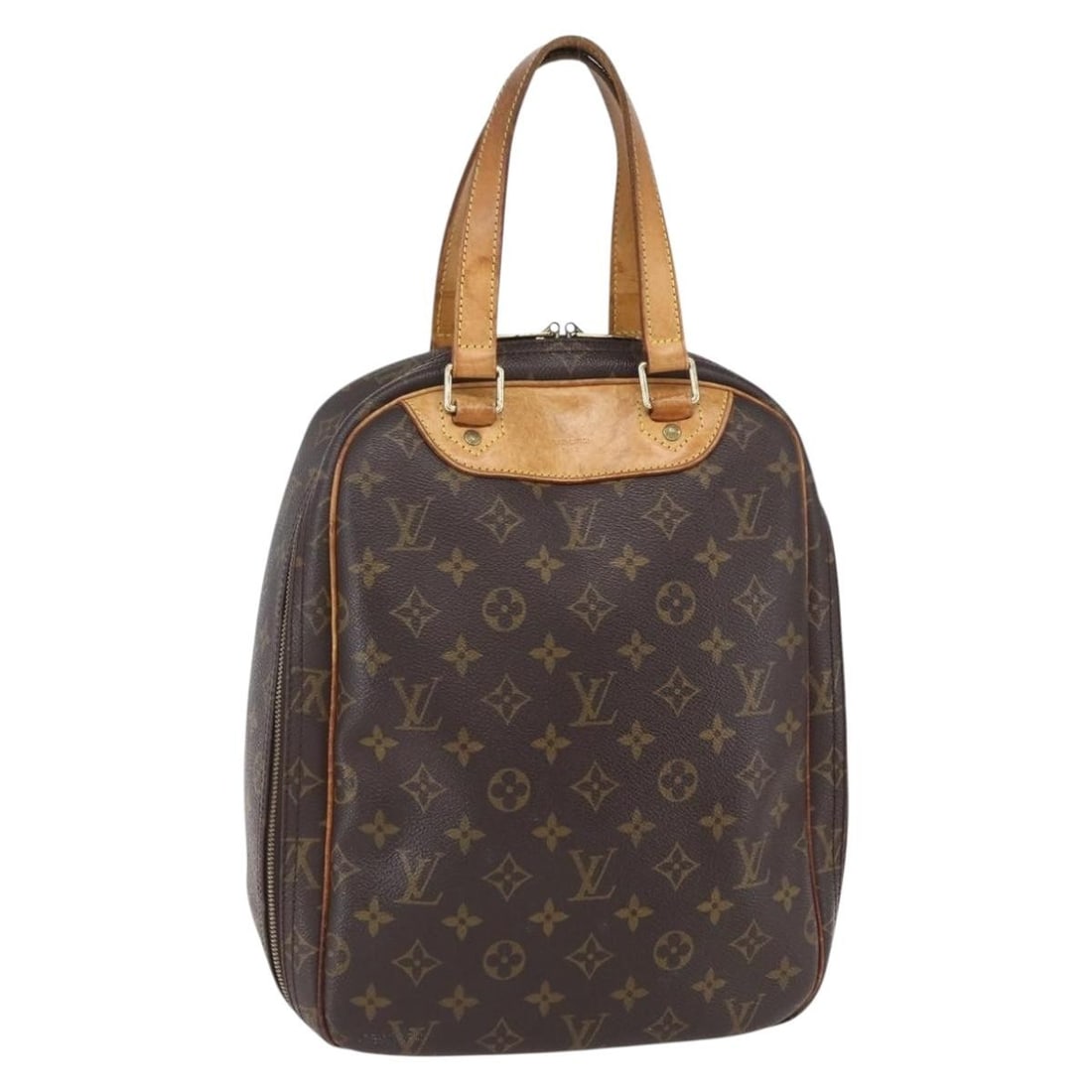LOUIS VUITTON Monogram Excursion Hand Bag M41450 Auth France (1 of 18)