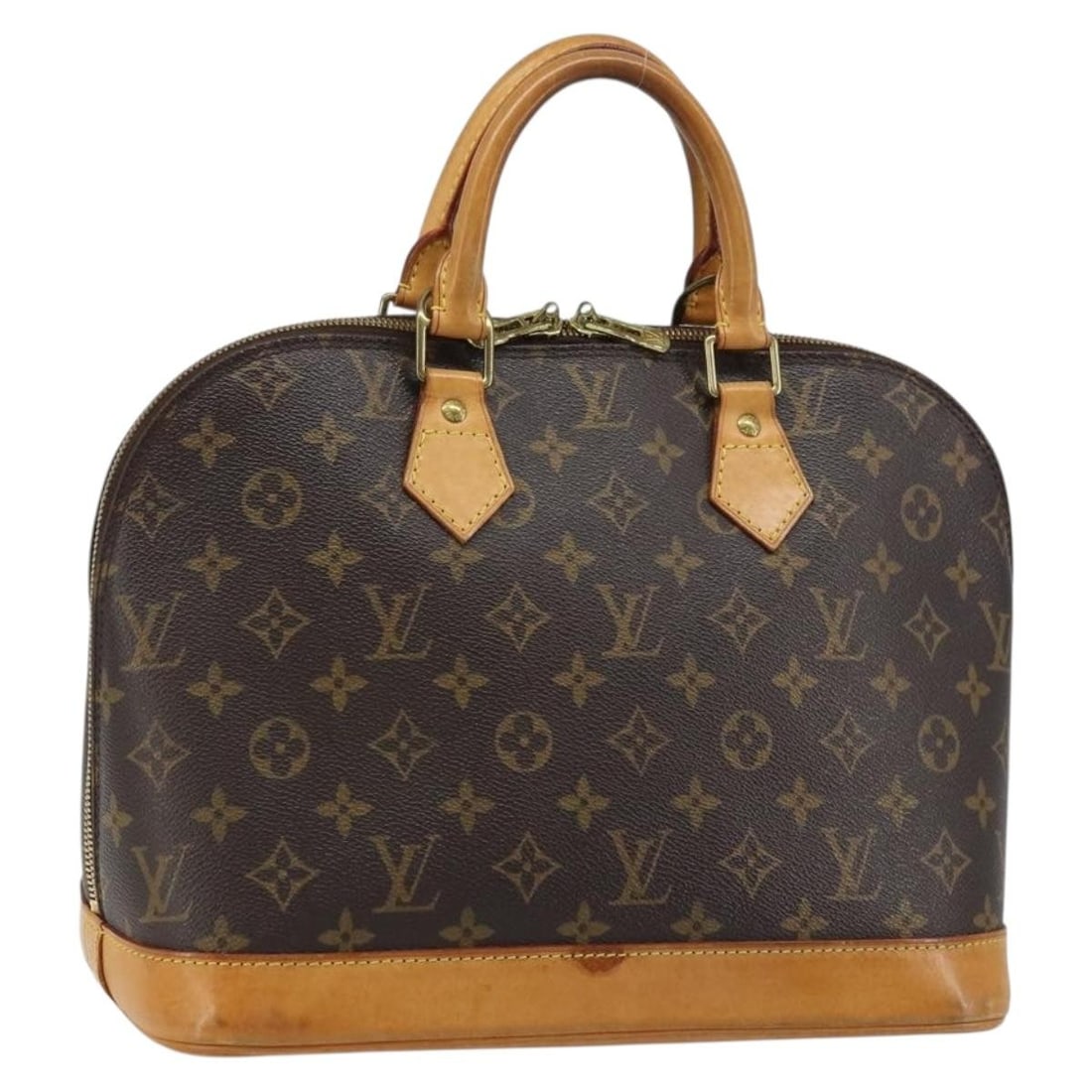 Louis Vuitton Alma Monogram Canvas Women's Handbag M51130 France: Louis Vuitton Alma Monogram Canvas Women's Handbag M51130 France This is a Louis Vuitton Alma handbag crafted from signature monogram canvas. Designed for women, the bag features a classic monogram ex