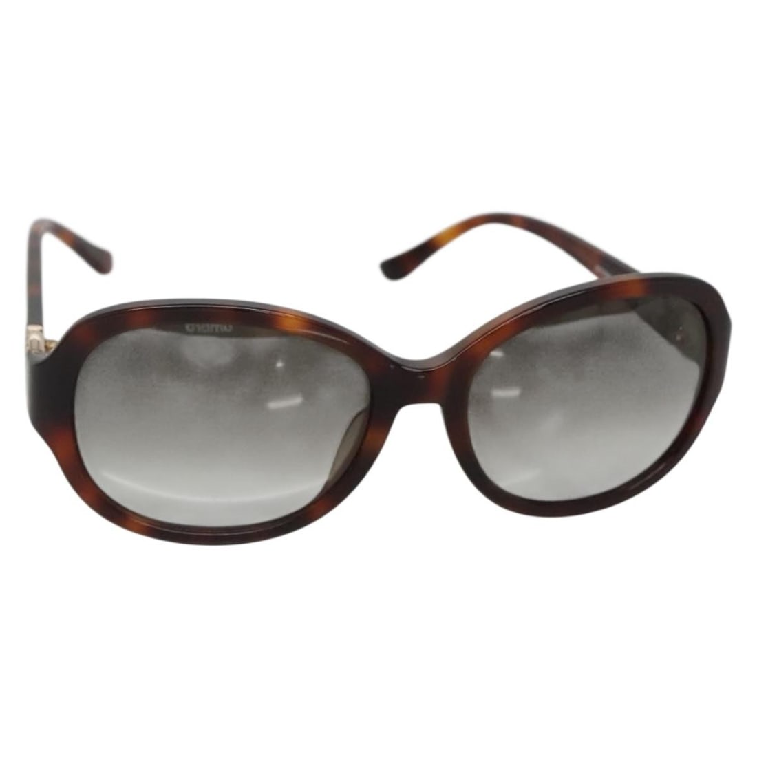 Salvatore Ferragamo Brown Plastic Sunglasses Made in Italy (1 of 10)
