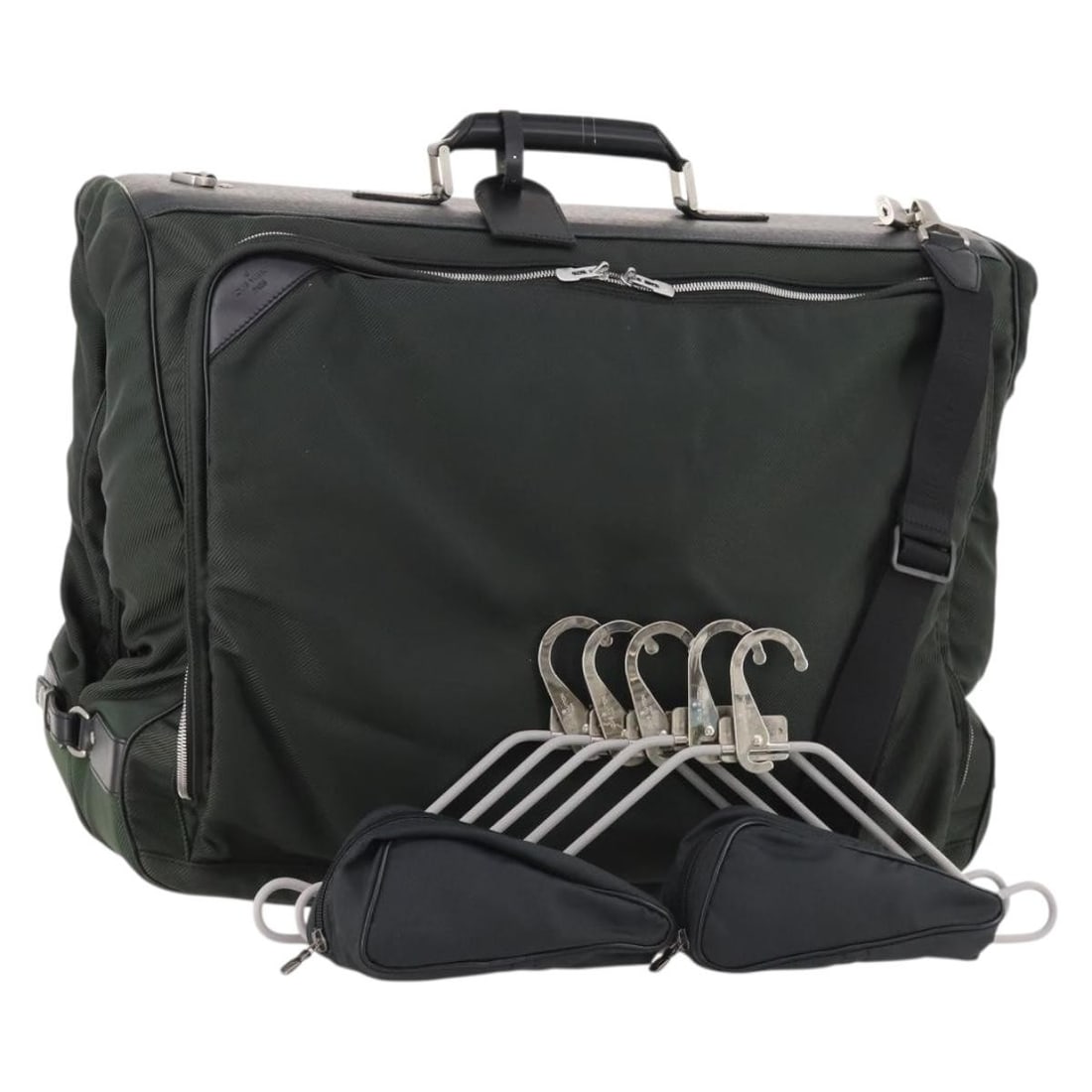 Louis Vuitton Taiga Leather Garment Cover M30704 in Epicea Green (1 of 18)