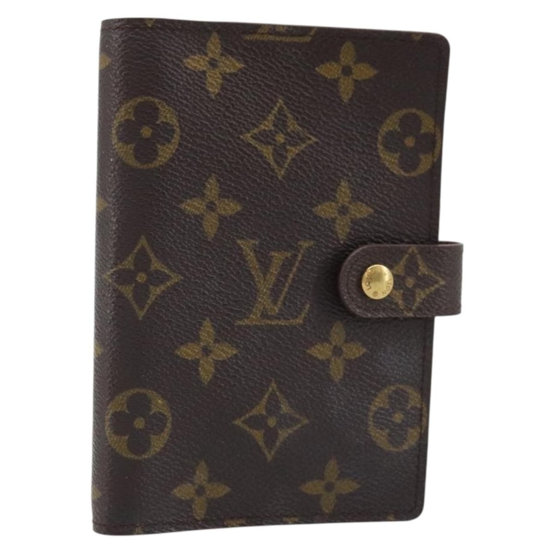 Louis Vuitton Monogram Canvas Agenda PM R20005 Day Planner Cover: Louis Vuitton Monogram Canvas Agenda PM R20005 Day Planner Cover This Louis Vuitton Monogram Agenda PM day planner cover features the iconic monogram canvas and is designed for women. Crafted in Spain
