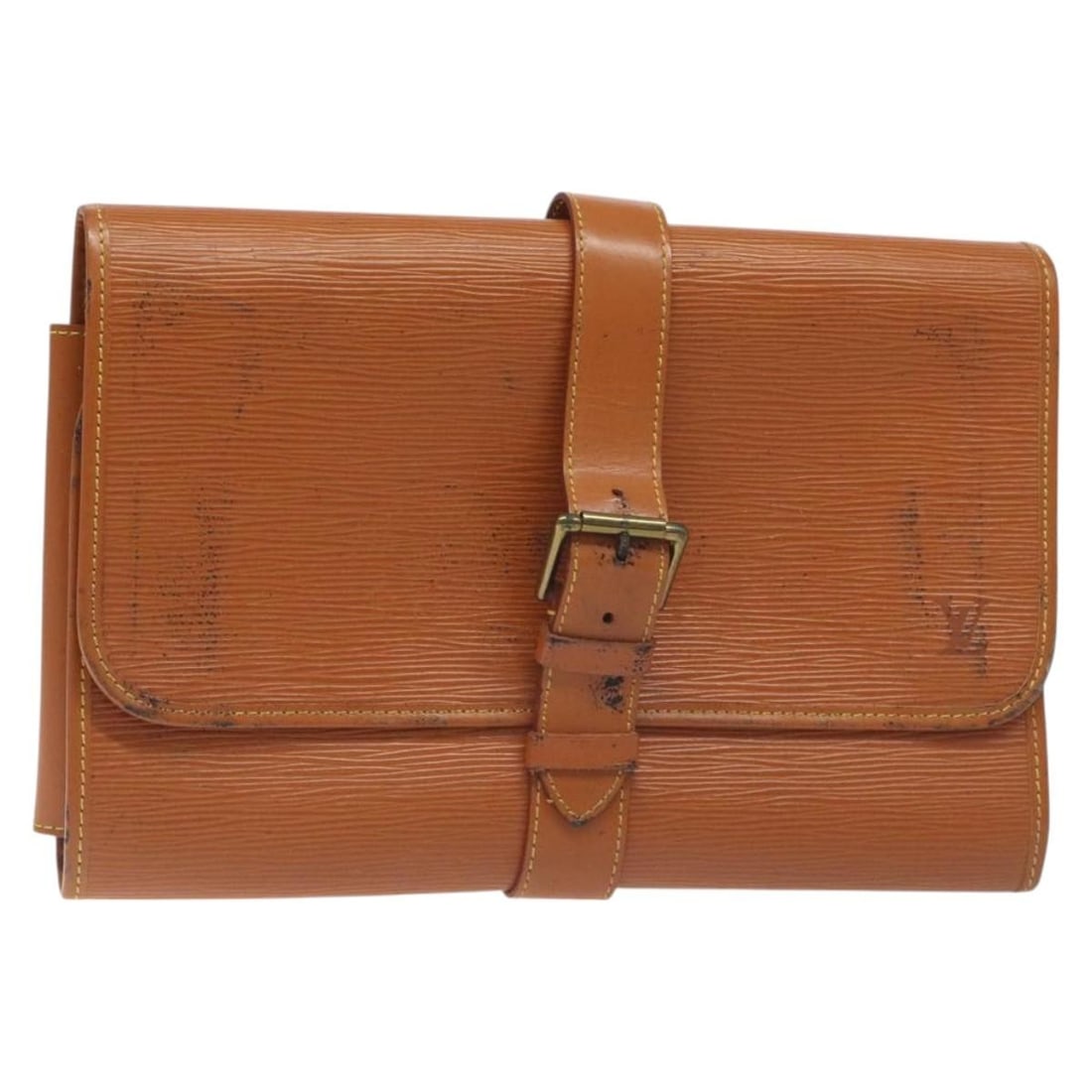 Louis Vuitton Epi Trousse Priant Clutch Zipangu Gold Authentic (1 of 18)