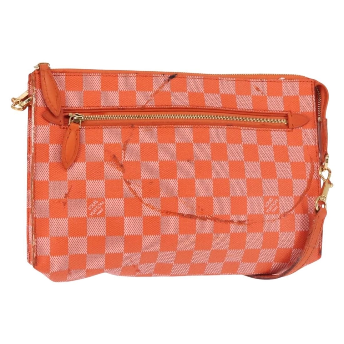LOUIS VUITTON Damier Color Module Clutch Bag Pimon N41312 LV Auth (1 of 18)