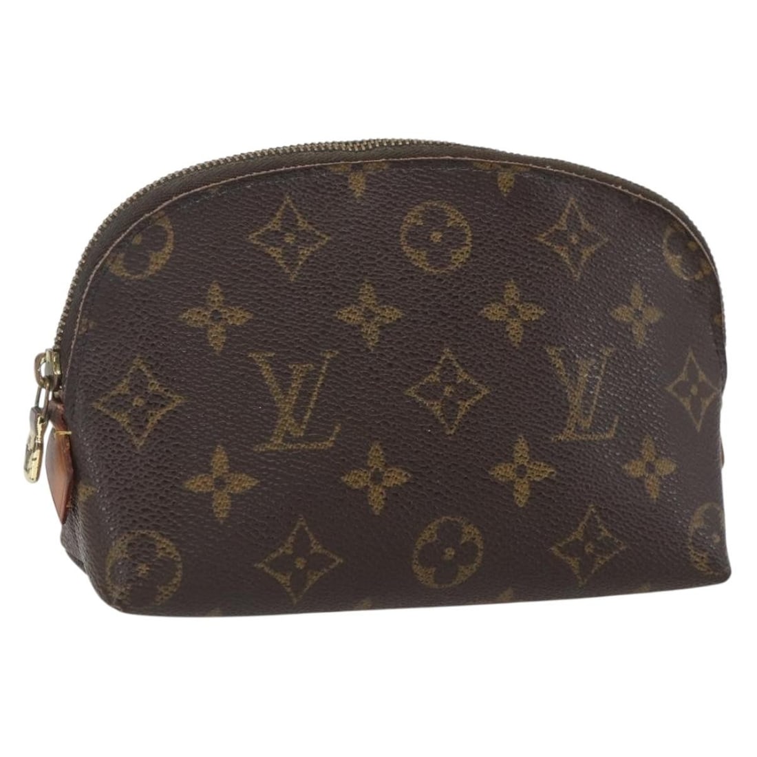 Louis Vuitton Monogram Cosmetic PM Canvas Pouch M43998 Spain: Louis Vuitton Monogram Cosmetic PM Canvas Pouch M43998 Spain This Louis Vuitton Monogram Pochette Cosmetic PM Pouch features the classic Monogram Canvas exterior in a compact and versatile design. The