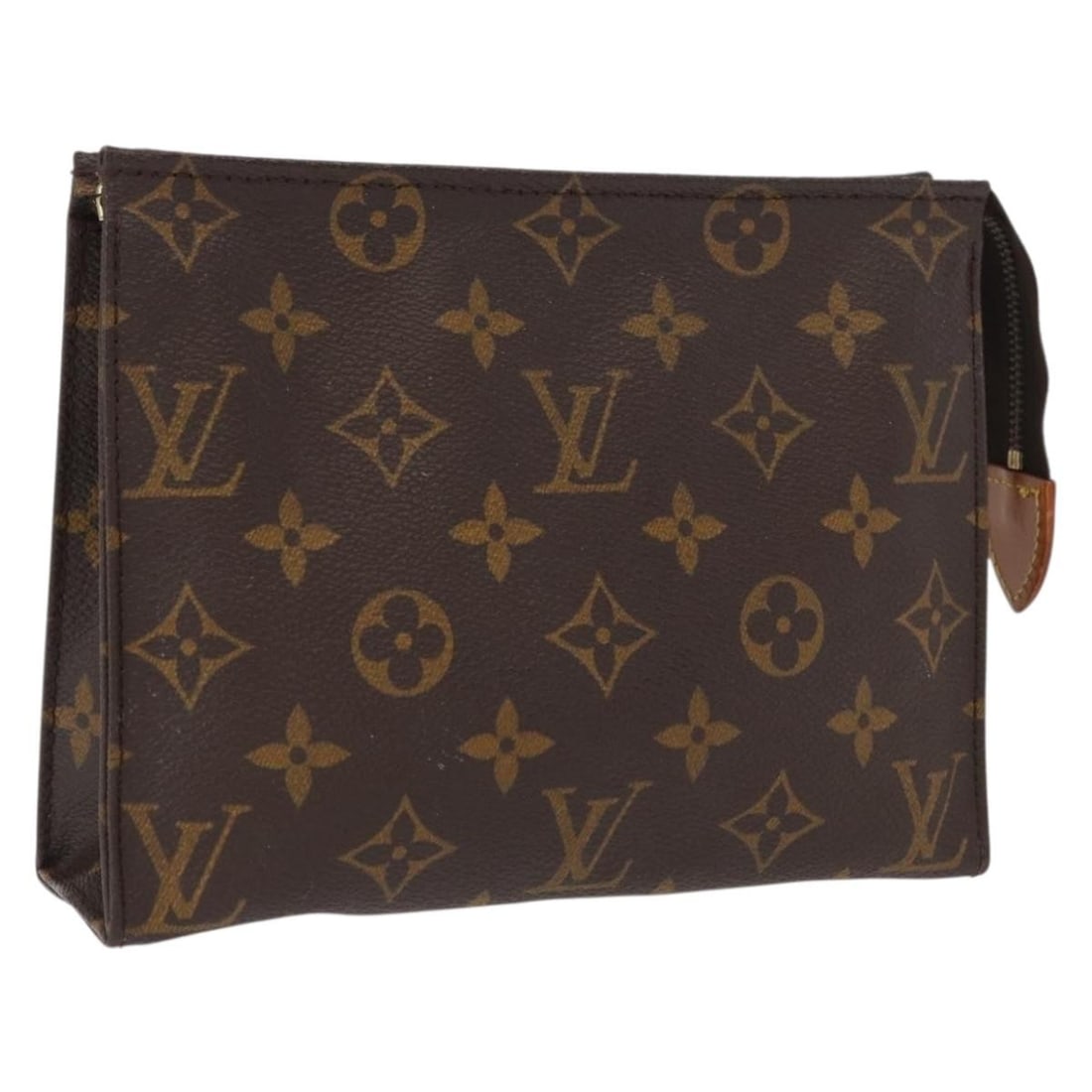 Louis Vuitton Monogram Canvas Poche Toilette 19 Cosmetic Pouch M47544 (1 of 17)