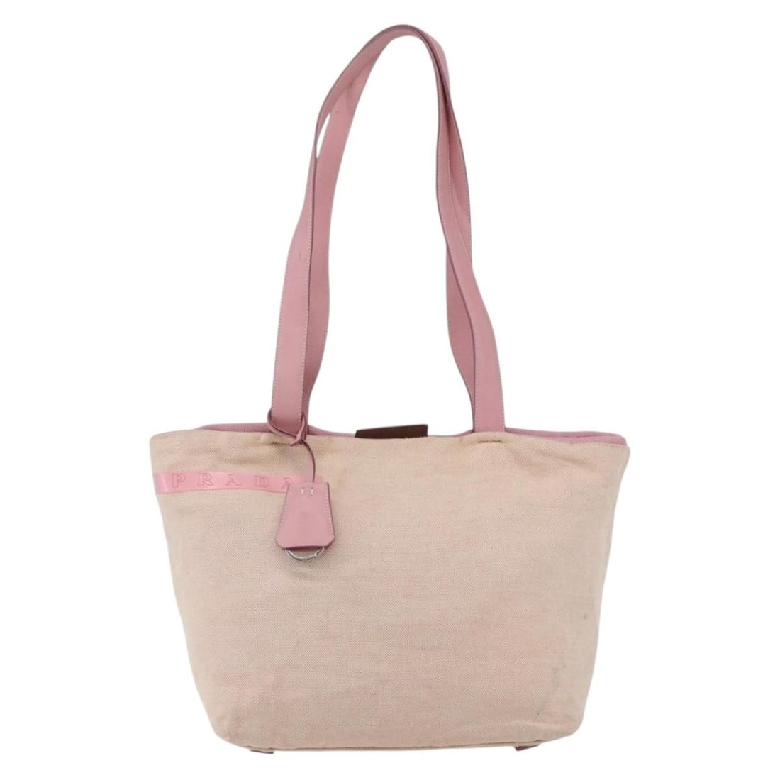 Prada Sport Pink Canvas Tote Bag 27cm x 24cm x 13cm Italy (1 of 18)