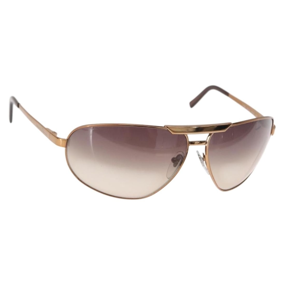 Salvatore Ferragamo Bronze Metal Sunglasses with Case AM9390: Salvatore Ferragamo Bronze Metal Sunglasses with Case AM9390 Elevate your style with these authentic Salvatore Ferragamo sunglasses, crafted in Italy. These elegant sunglasses feature a durable metal