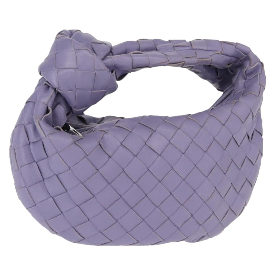 Purple Leather Bottega Veneta Jodie Hobo Bag 23x13x8cm (1 of 18)