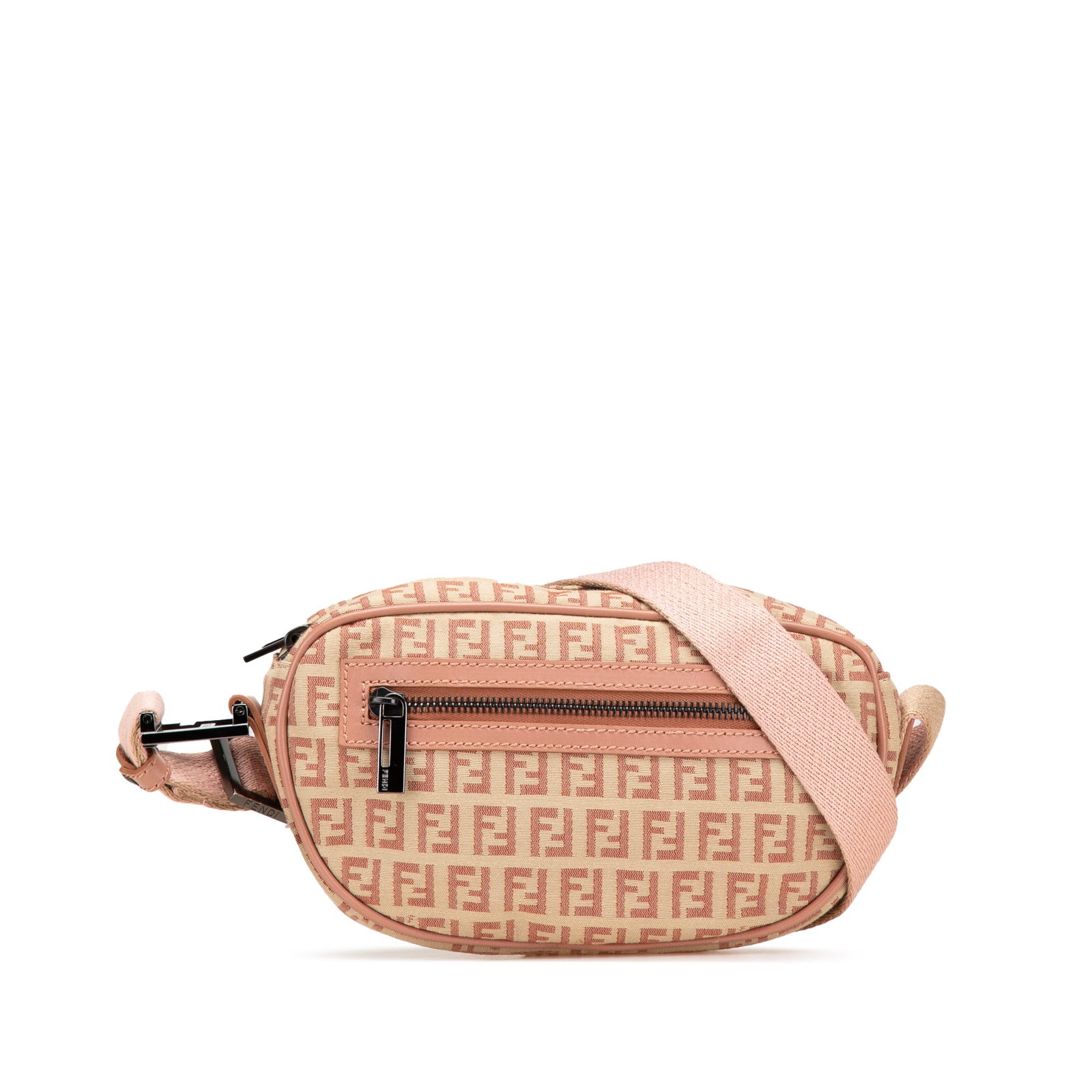 Fendi Zucchino Canvas Crossbody Bag Brown Fabric Italy: Fendi Zucchino Canvas Crossbody Bag Brown Fabric Italy The Fendi Zucchino Canvas Crossbody is a stylish and functional accessory crafted from durable canvas with leather trim. This bag features an adj