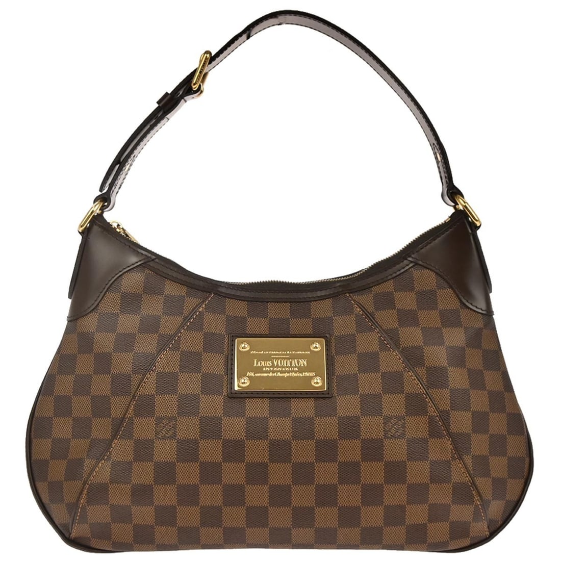 Louis Vuitton Thames GM Brown Damier Canvas Hobo Shoulder Bag N48181 (1 of 10)