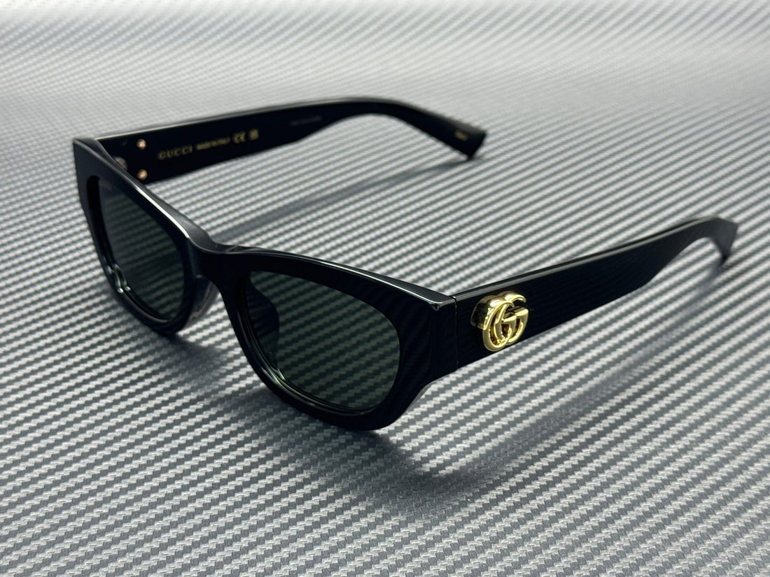 Gucci GG1954SA 001 Black Grey Women's Sunglasses with Case (1 of 4)