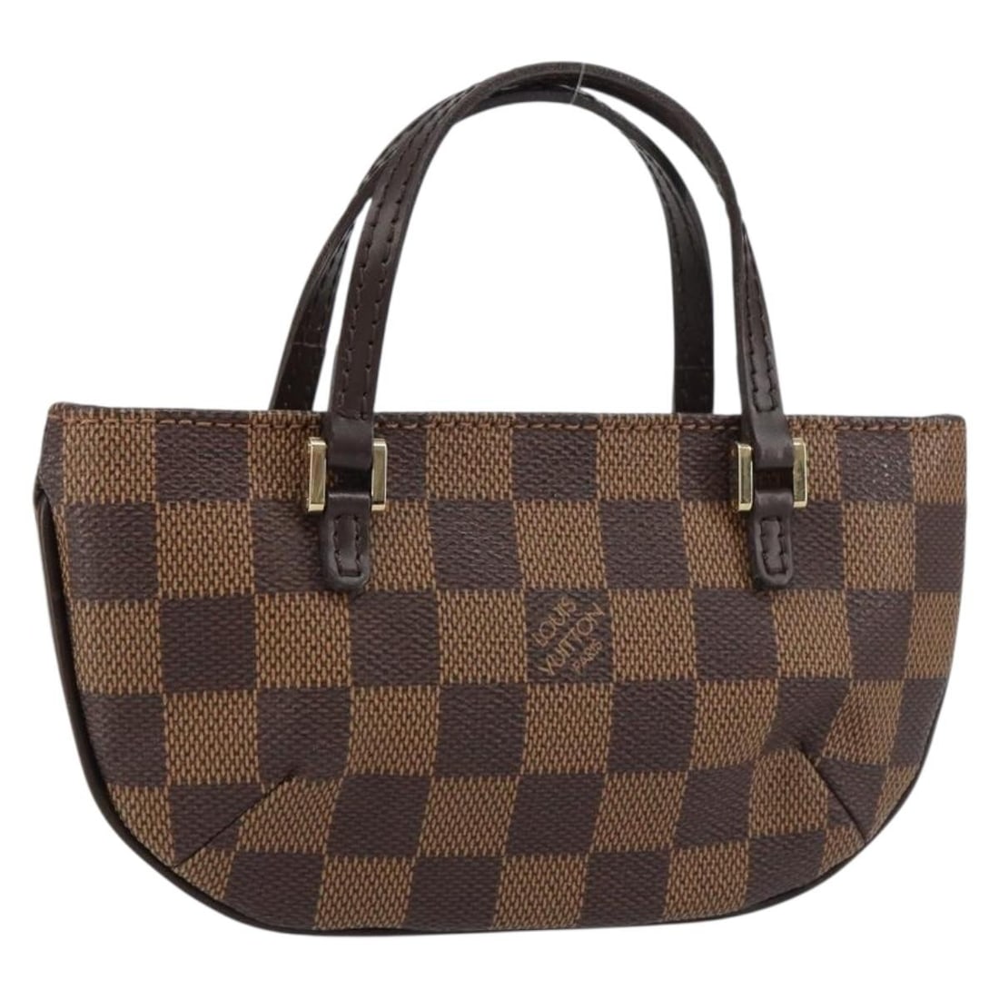 Damier Ebene Canvas Manosque GM Accessory Pouch N51120 by Louis Vuitton (1 of 18)