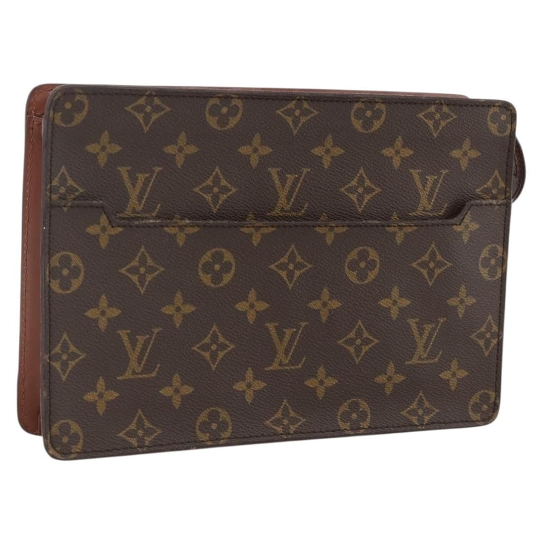 Louis Vuitton Monogram Canvas Pochette Homme M51795 Clutch Bag (1 of 17)