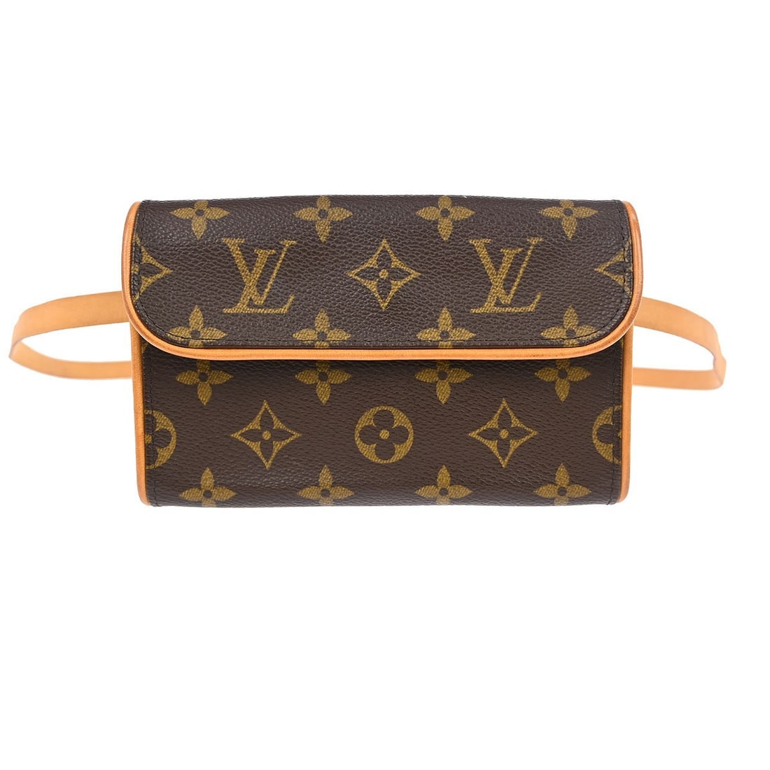 Florentine Monogram Canvas Belt Bag by Louis Vuitton Brown: Florentine Monogram Canvas Belt Bag by Louis Vuitton Brown The Louis Vuitton Florentine Waist Bag is crafted from signature monogram canvas in brown and designed for women. This stylish waist bag feat