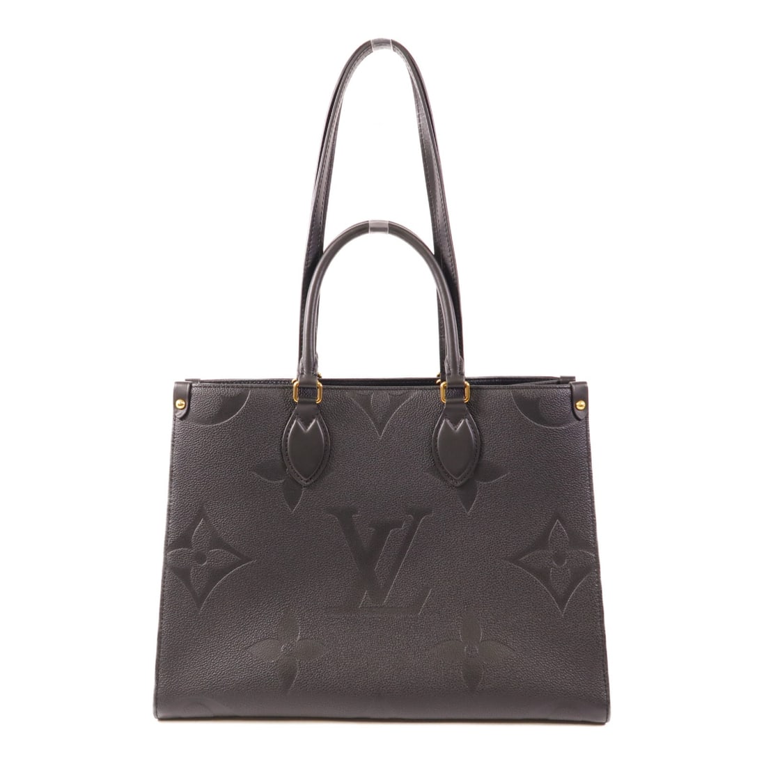 Louis Vuitton On The Go Monogram Empreinte Black Calfskin 2 Way Bag M45653 (1 of 13)