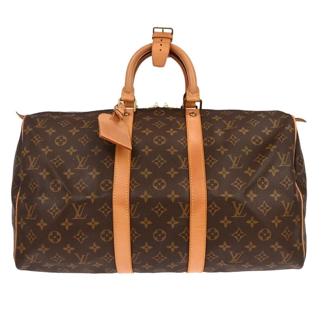 Louis Vuitton Keepall 45 Monogram Canvas Vintage Travel Duffle Bag M41428 (1 of 10)