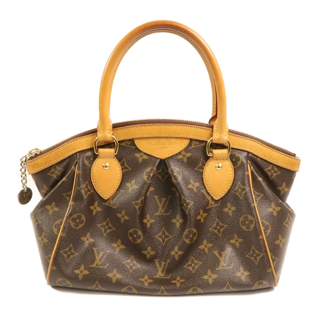Louis Vuitton Tivoli PM Monogram Canvas Handbag with Gold Hardware Brown (1 of 18)