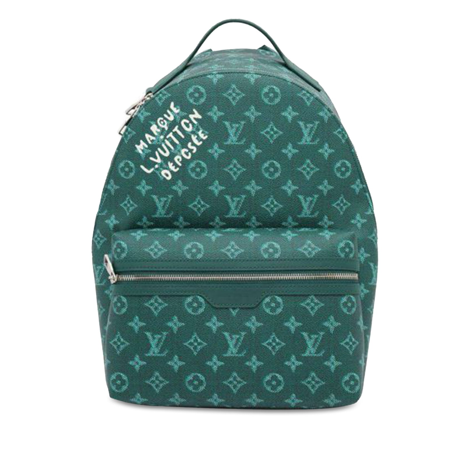 Louis Vuitton Monogram Heritage Discovery PM Backpack Green Canvas (1 of 8)