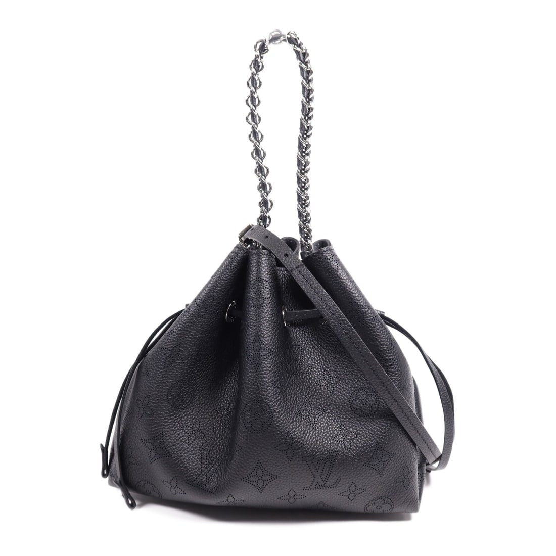 LOUIS VUITTON Bella 2 Way Shoulder Bag Mahina Black M57070 (1 of 12)