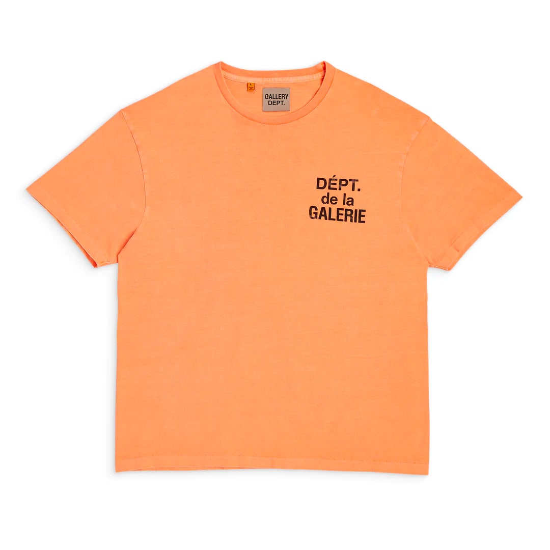 French Orange T-shirt by Gallery Dept. Size XL (1 of 2)