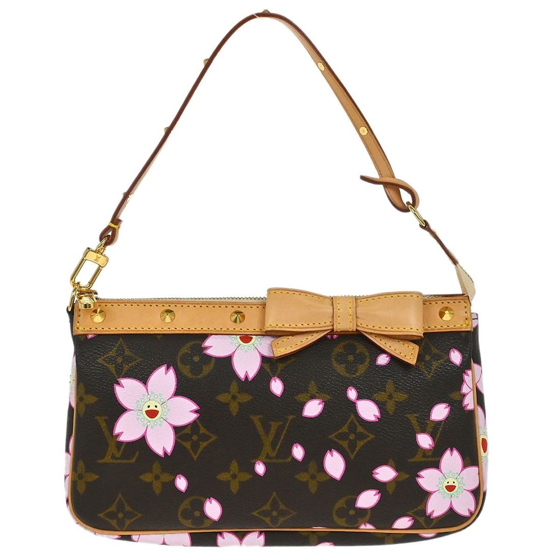 Cherry Blossom Pochette Accessoires Medium Monogram Canvas Bag by Louis Vuitton (1 of 7)