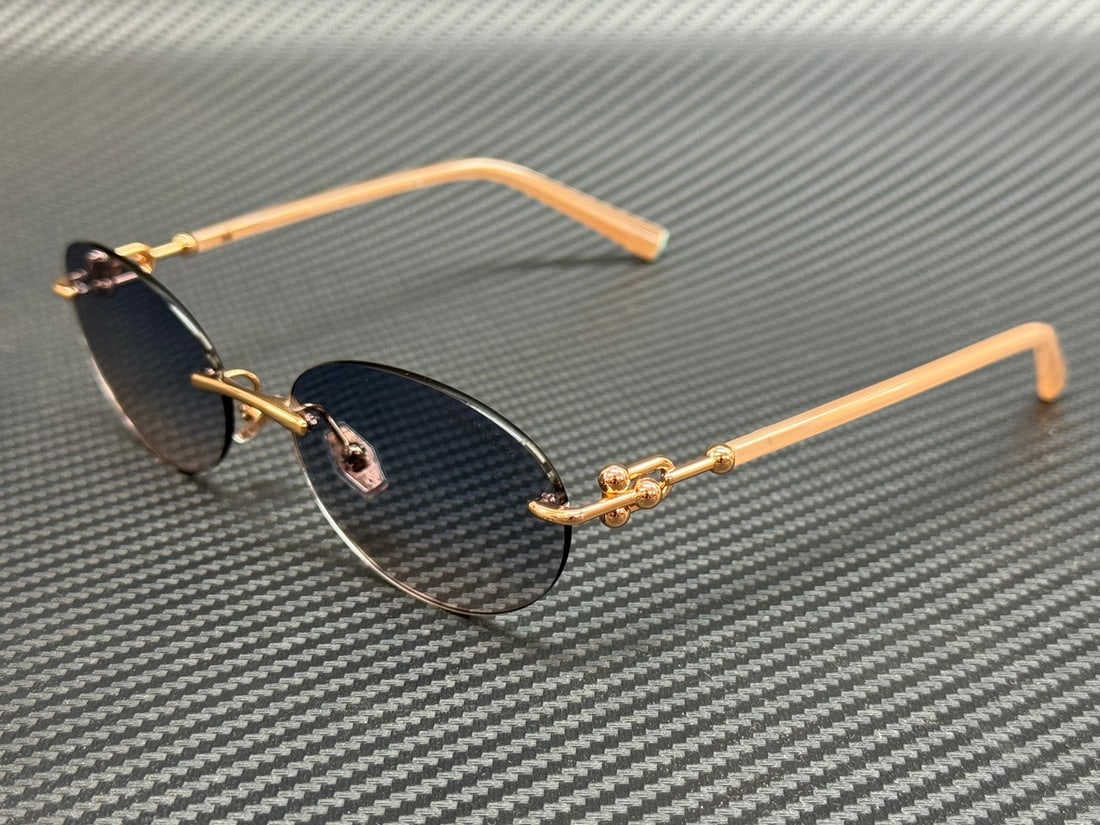 Tiffany & Co. TF3104D 621716 Rose Gold Women's Sunglasses with Authenticity: Tiffany & Co. TF3104D 621716 Rose Gold Women's Sunglasses with Authenticity Elevate your style with these exquisite Tiffany & Co. TF3104D 621716 sunglasses. Featuring a stunning rose gold frame, these
