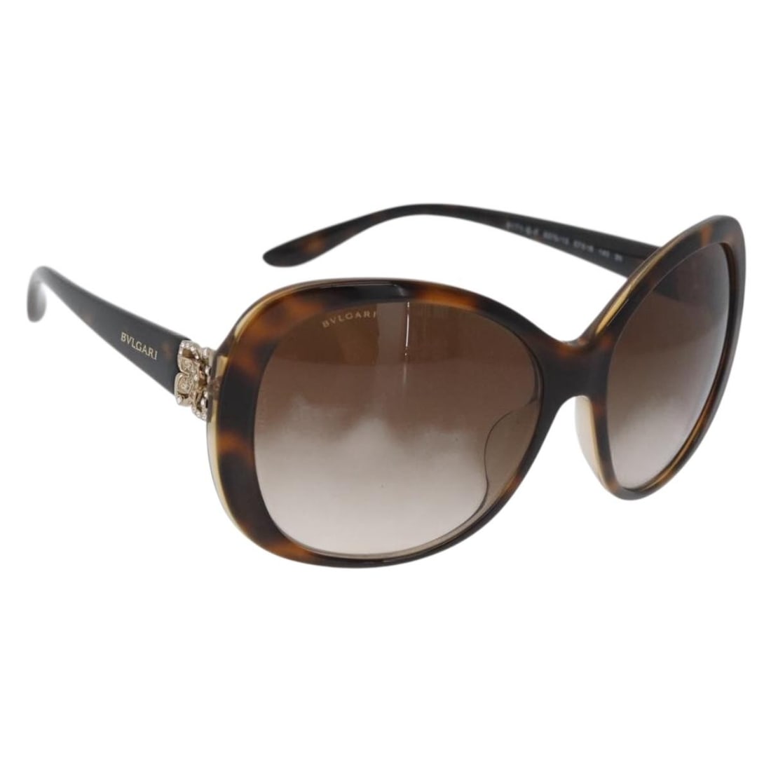 Brown Plastic 8171-B-F Sunglasses by BVLGARI with Case and Box: Brown Plastic 8171-B-F Sunglasses by BVLGARI with Case and Box These BVLGARI sunglasses feature a brown plastic frame and are designed for unisex use. The sunglasses are from the 8171-B-F product line