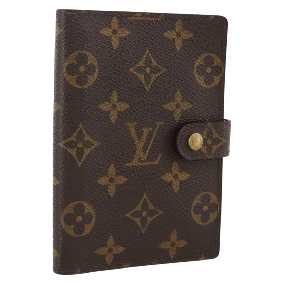 Monogram Canvas Day Planner Cover by Louis Vuitton R20005: Monogram Canvas Day Planner Cover by Louis Vuitton R20005 This Louis Vuitton Monogram Agenda PM Day Planner Cover features the iconic Monogram Canvas exterior in a compact and functional design. Craft