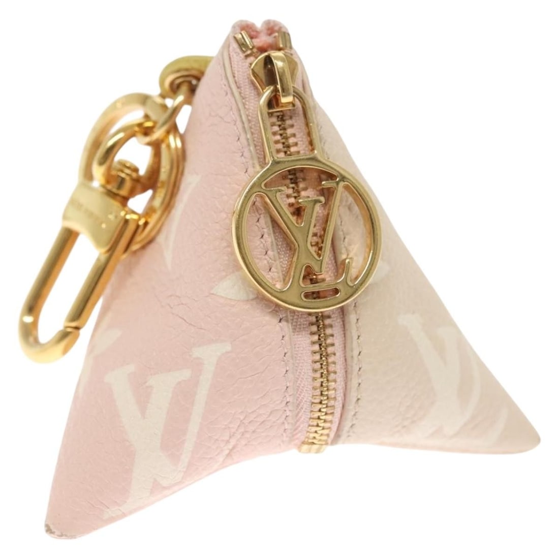 Louis Vuitton Monogram Empreinte Berlango Pouch Pink M00669 Italy Auth (1 of 17)