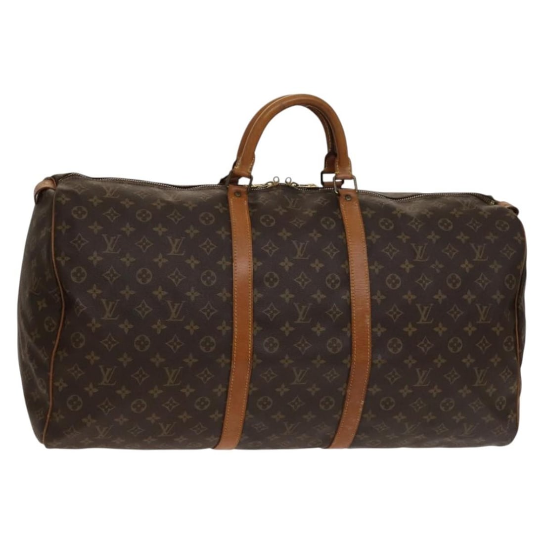 LOUIS VUITTON Monogram Keepall 60 Boston Bag M41422 Authenticated (1 of 18)