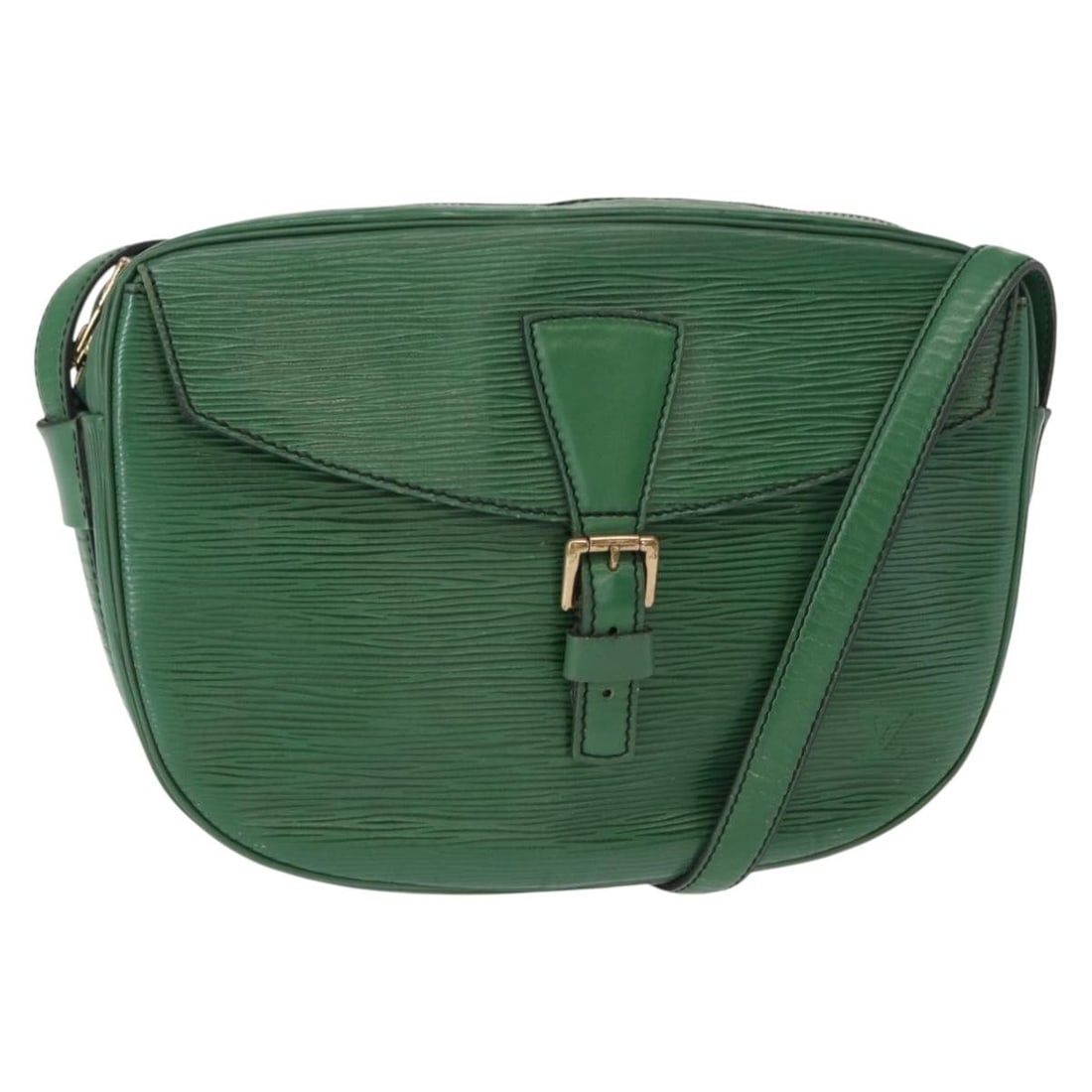 LOUIS VUITTON Epi Jeune Fille MM Shoulder Bag Green M52154 Authenticated: LOUIS VUITTON Epi Jeune Fille MM Shoulder Bag Green M52154 Authenticated This LOUIS VUITTON Epi Jeune Fille MM Shoulder Bag is a stylish accessory crafted in France. Made from high-quality Epi leather