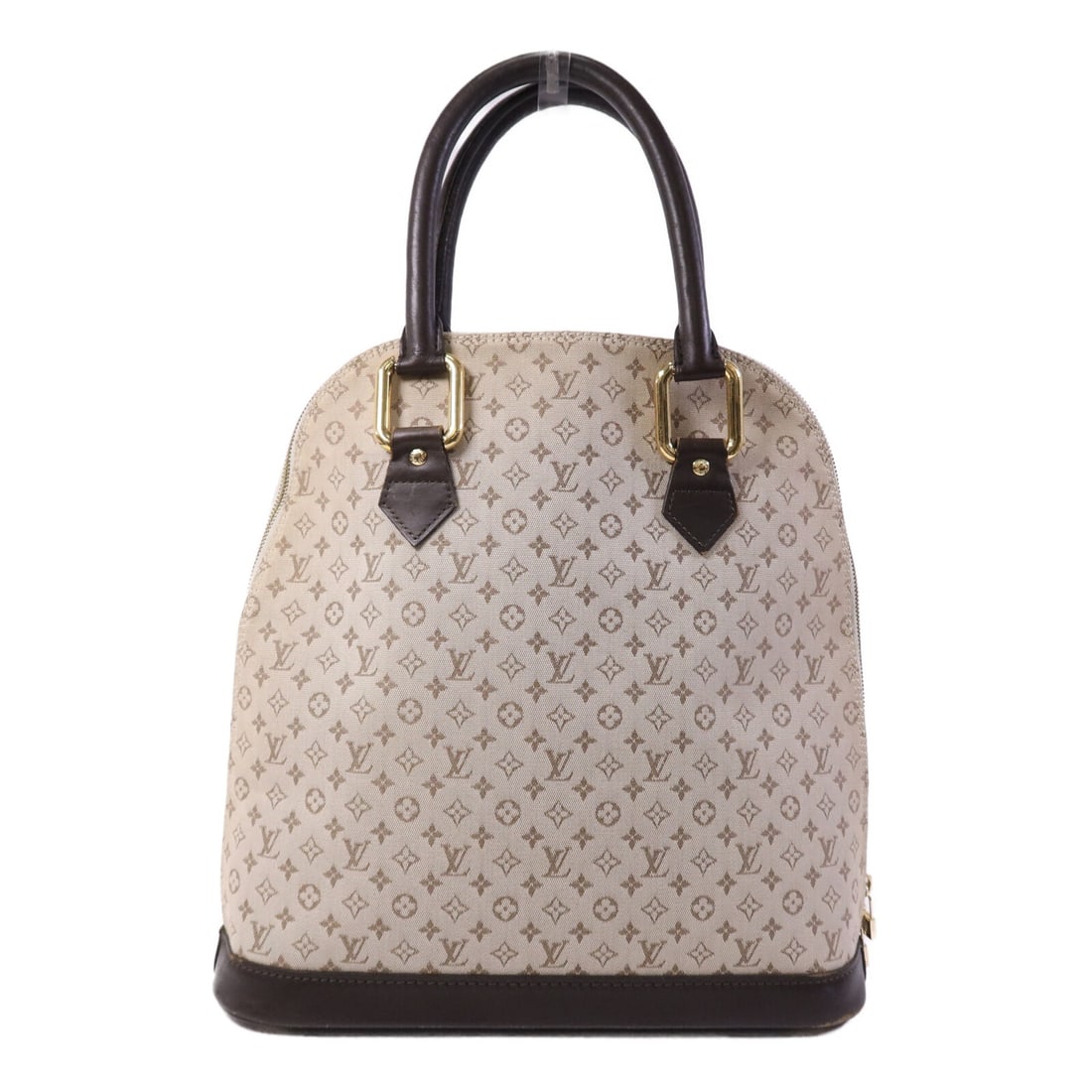 Louis Vuitton Mini Alma Haut Canvas Handbag Beige M92202 France (1 of 18)