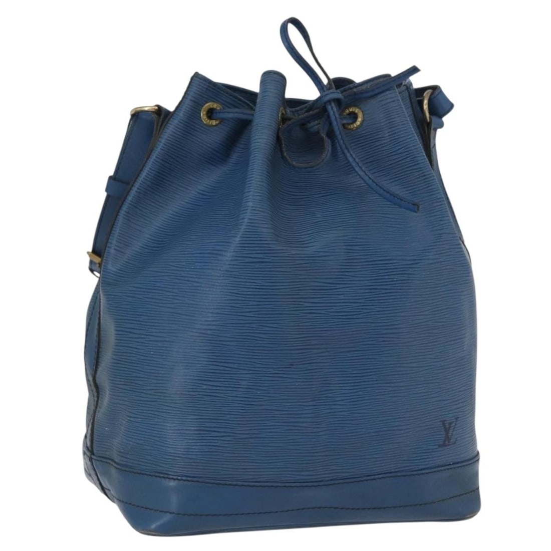 Louis Vuitton Noe Epi Leather Blue M44005 Shoulder Bag: Louis Vuitton Noe Epi Leather Blue M44005 Shoulder Bag This Louis Vuitton Epi Noe Shoulder Bag features durable Epi leather in Toledo Blue and is designed for everyday use. The bag includes an adjusta