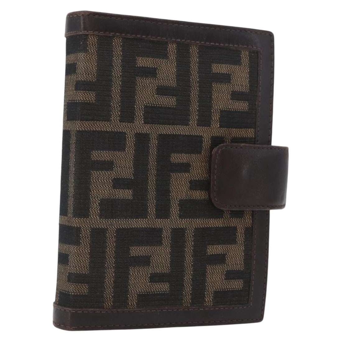 Zucca Canvas Fendi Day Planner Cover Brown Black Organizer (1 of 18)