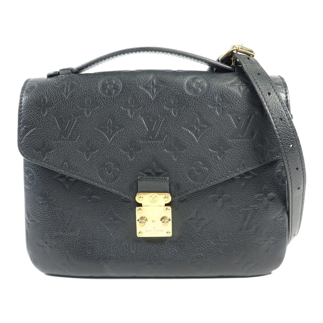 LOUIS VUITTON Pochette Metis 2 Way Bag M41487 Monogram Empreinte Black (1 of 16)
