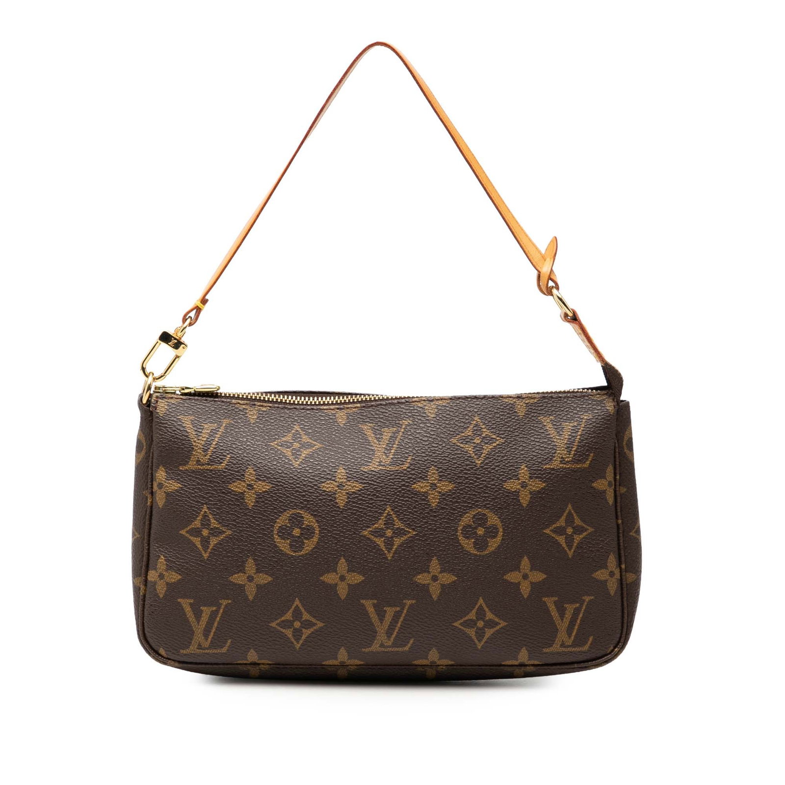 Louis Vuitton Monogram Canvas Pochette Accessoires Brown Handbag (1 of 7)