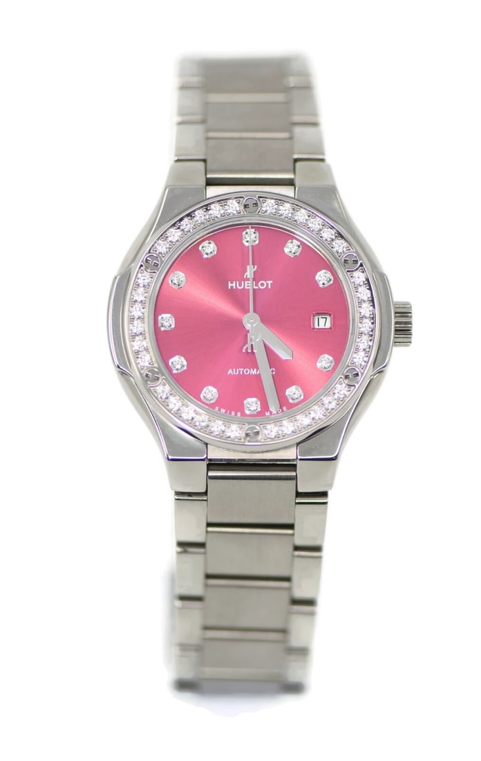 Hublot Classic Fusion Diamond Titanium Watch 585.NX.897V.NX.1204 with Box and Papers (1 of 4)