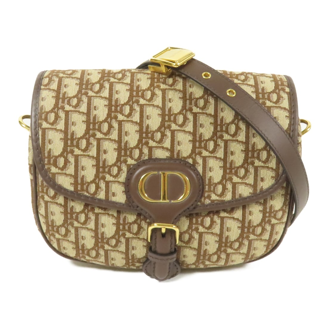 Dior Bobby Shoulder Bag Brown Canvas GHW Made in France (1 of 14)