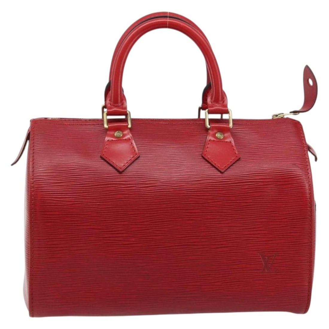 Red Epi Leather Speedy Bag by Louis Vuitton 27cm (1 of 18)